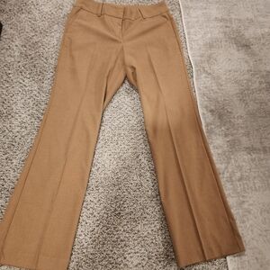 Ann Taylor LOFT Outlet Trouser Dress Pants Women Sz 8 Brown.